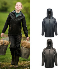 Regatta Junior Kids Pro Stormbreak Jacket Plain Waterproof Outerwear