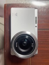 White Samsung NX Mini 20.5MP Digital Camera Kit w/ NX-M 9mm Zoom lens Wi-Fi