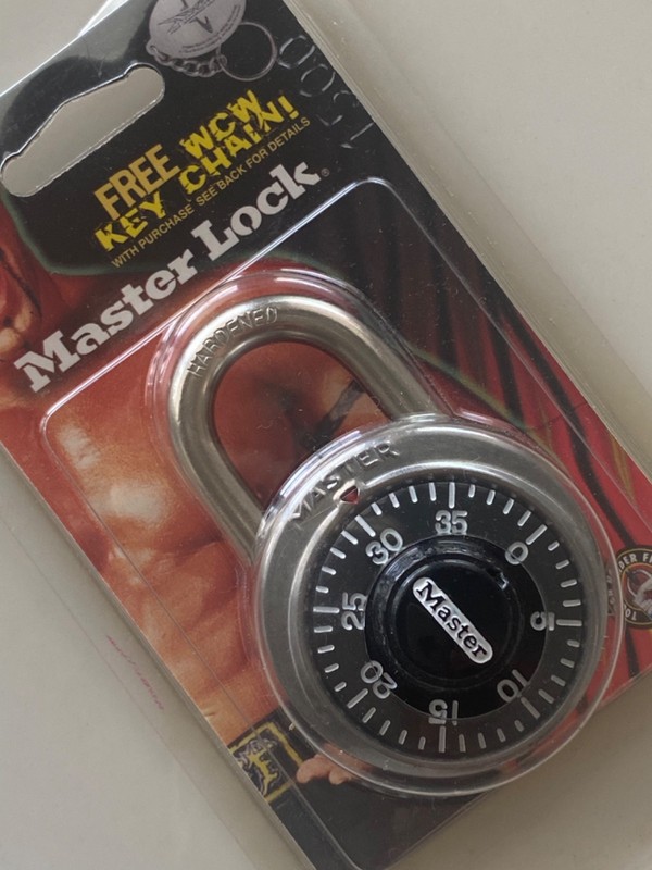 MASTER LOCK*Combination*new