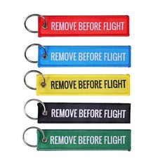 1/3PCS Remove Before Flight Key Chain Jet Tag...