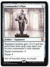 Commander's Plate 305 Commander Legends Near Mint Magic: The Gathering