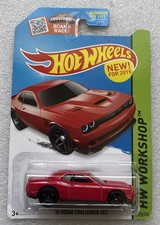 2015 Hot Wheels Workshop #235 '15 Dodge Challenger SRT Hellcat Red