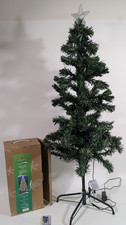 4 ft Pre-Lit Holiday Essence Christmas Tree Multicolor LED Decorations Box