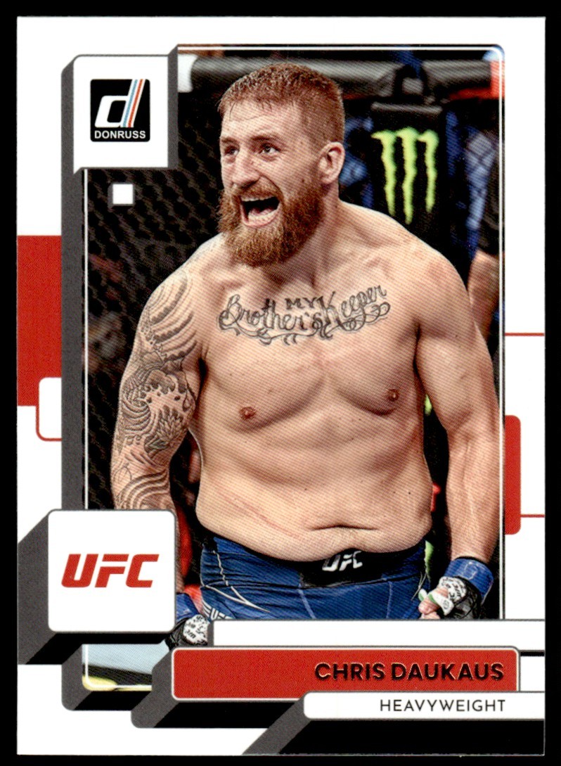 2023 Donruss UFC Chris Daukaus #168 14568