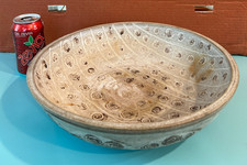 Ernie Kim studio art pottery large bowl -13 3/8