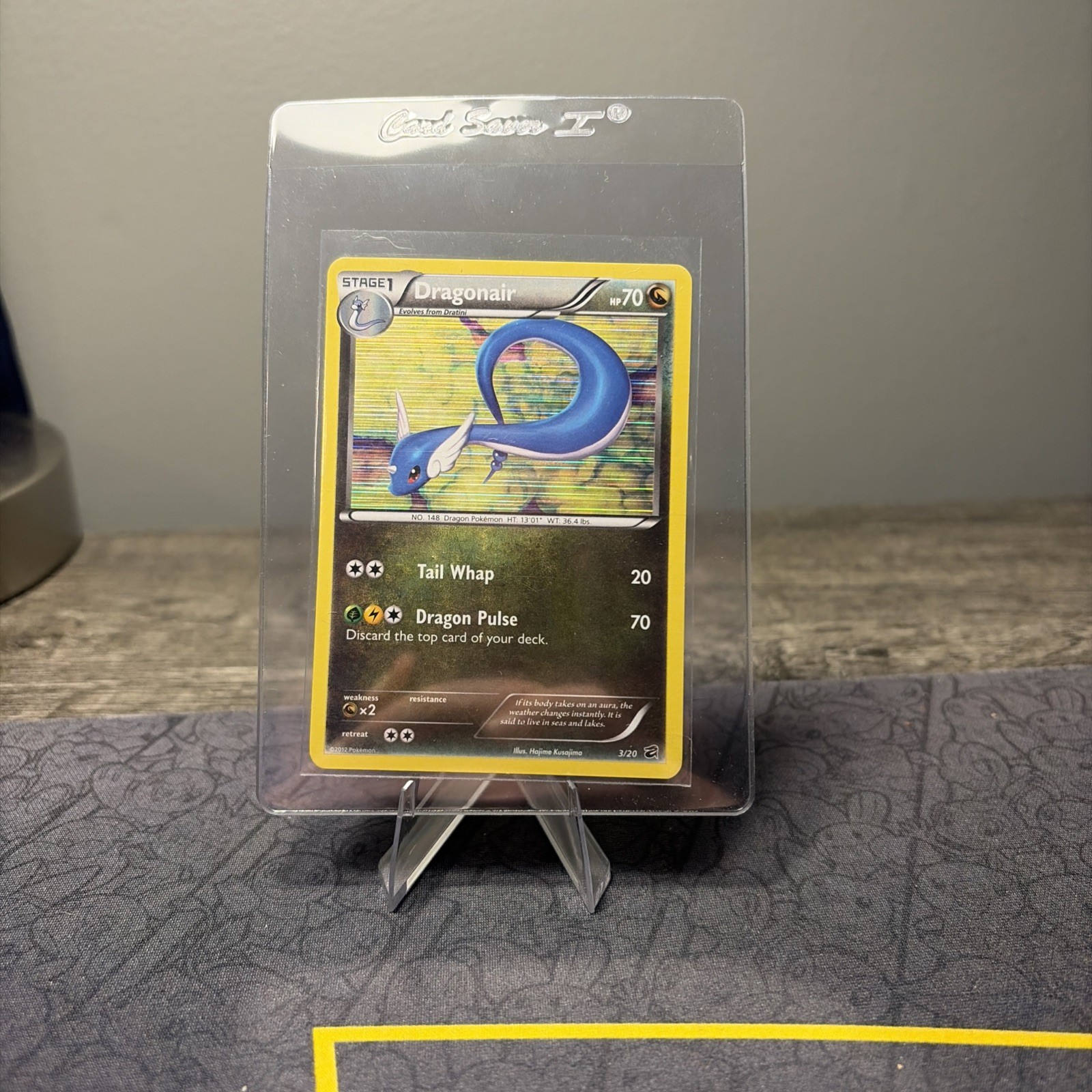 Pokémon TCG Dragonair 3/20 Dragon Vault Holo Rare Ships Fast Light Play