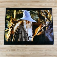 Ian McKellen Lord Of The Rings Gandalf Actor - Signed Dedicated Photo Autograph