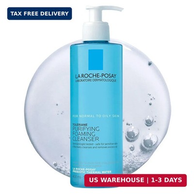 La Roche-Posay Toleriane Purifying Foaming Facial Cleanser, Oil Free Face Wash