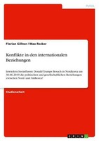 Konflikte In Den Internationalen Beziehungen Florian Gillner