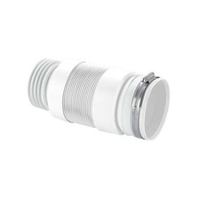 McAlpine WC-F21S Flexible WC Connector 97-107mm for Back to Wall WC Pan