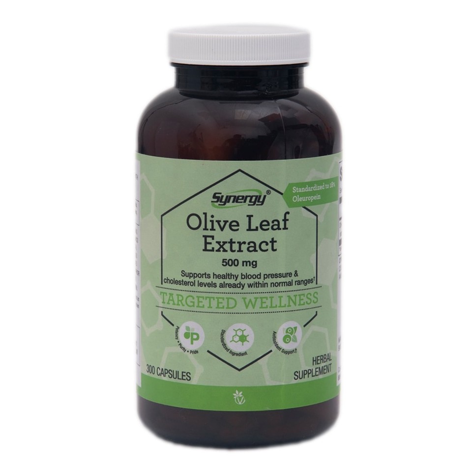 Synergy®, Olive Leaf Extract, 500 mg, 300 Capsules