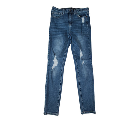 Judy Blue Skinny Fit Jeans Womens 28 28x27 Medium Wash Stretch High Rise