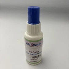 Safe N Simple SNS80792 No Sting Skin Barrier Film 2 oz Bottles Expires 1/2027
