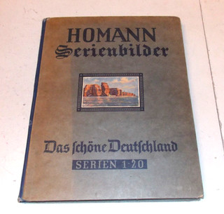 Sammelalbum Homann Serienbilder Das schöne Deutschland Serien 1 20