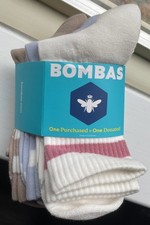 BOMBAS Midweight Half Calf Socks Medium, different colors, 4 pair