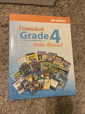Abeka Grade 4 Video Manual 2023 Version Very Good