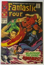 1967 Fantastic Four Comic Book Issue #63-Nice Shape