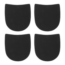 4 PCS Boot Heel , 4mm/0.16in Shoe Repair Rubber Heels Anti-Slip Heel Pads for.