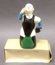 late 1940s Occupied Japan NY Yankees BASEBALL CATCHER celluloid windup MIB works