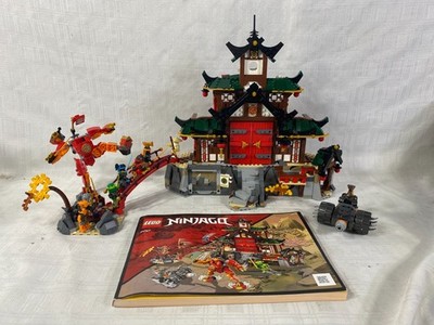LEGO Ninjago Ninja Dojo Temple Set 71767 Build Verified Complete Free Keychain