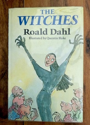 Roald Dahl The Witches First Edition 1st print Hardback 1983 Author Of Matilda