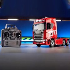 Huina 1501 RC Remote control Scania truck 770S tractor unit lights sound model
