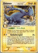 Pokémon Entoron 43/110 EX Holon Phantoms 2006 Deutsch