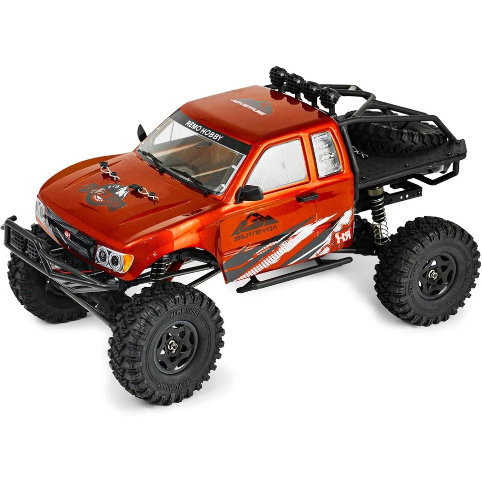 RC Car 1:10 Scale Rock Crawler 4WD Off-Road Remote Control Monster Truck 2.4G - Image 2 of 4