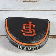 San Francisco Giants Black Track Mallet Putter Cover
