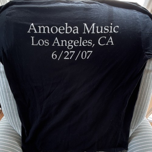 Paul McCartney Amoeba Music LA 2007 T-Shirt M Rare Memory Almost Full