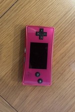 Nintendo Gameboy Micro - Pink - Original Box, Charger and 2 Games - OXY-001
