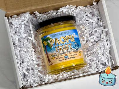 Paopu Fruit Candle - Kingdom Hearts Inspired Candle - 9 oz, 4 oz Candle