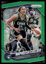 2025-26 Prizm WNBA Green Prizms Napheesa Collier Minnesota Lynx #8