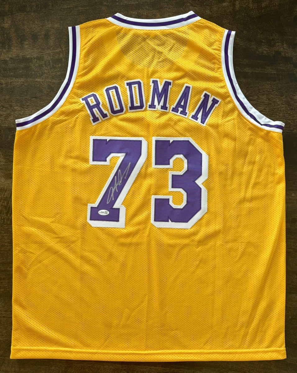 Dennis Rodman Los Angeles Lakers NBA Original Autographed Items