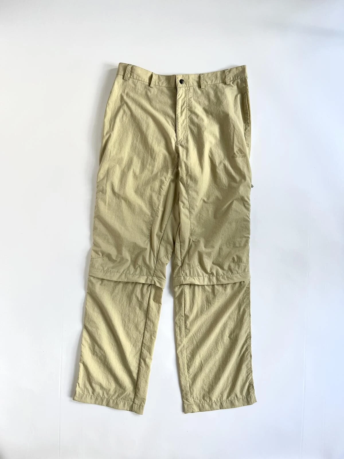 Vintage Y2K Adidas Convertible Zip Off Cargo Pants Medium