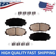 FIT xB xD Corolla Matrix Prius V Rav4 2010-2012 HS250h Front Ceramic Brake Pads!