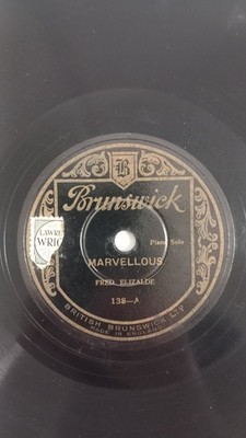 Rare 78rpm record -  FRED ELIZALDE : Marvellous / I Ain't Got Nobody 