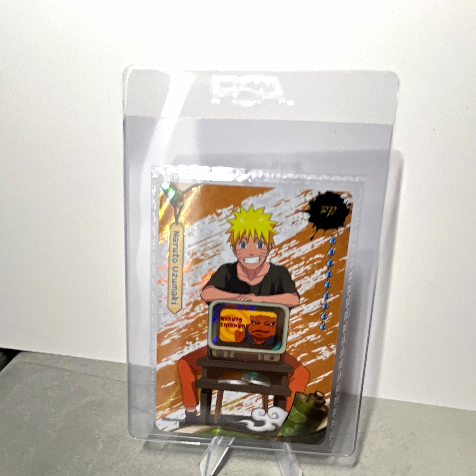 KAYOU Naruto Shippuden Kayou Naruto Uzumaki Promo Card SP7 2023 sealed from PSA view 1