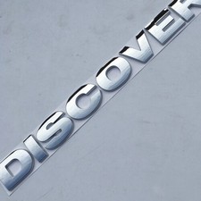 Land Rover Discovery Letters Emblem Front Hood Replacement Nameplate Chrome