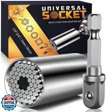 Stocking Stuffers for Men Super Universal Socket Tools Gifts for Men, Grip Se