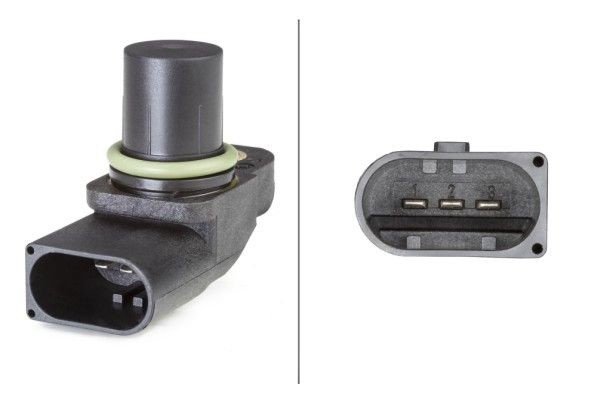 Nockenwellensensor BMW Hella Impulssensor 3-Polig 12V 6PU 009 121-631-image