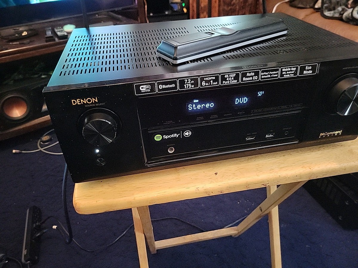 Denon AVR-X1100W 7.2 Channel A/V Receiver For Parts | eBay