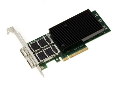 PCIe Netzwerk LAN 40G Glasfaser QSFP+ 2 Ports - CHIPSET MELLANOX X-3 - 40GbE