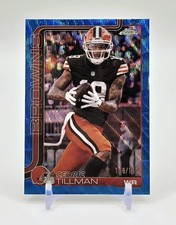 2025 TOPPS CHROME CEDRIC TILLMAN #d/150 BLUE WAVE REFRACTOR