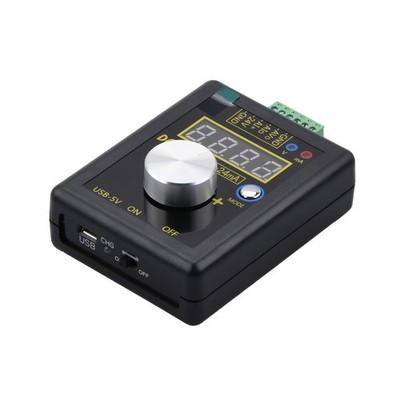 Signal Generator 0-10V 0-24mA Analog Voltage Current Simulator w/ Battery ss