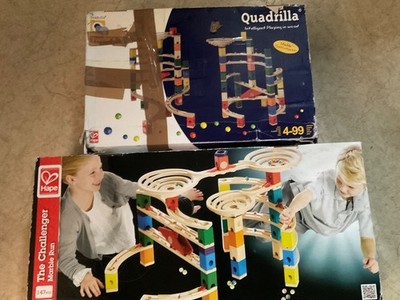 Hape Kugelbahn Quadrilla + the Challenger Konvolut 