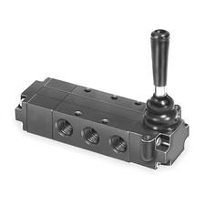 Parker 521811000 Manual Air Control Valve, 4-Way, 1/4In Npt