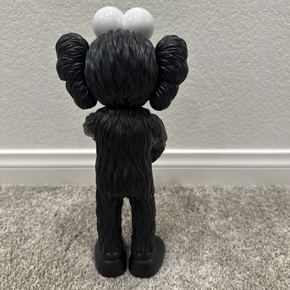 KAWS BFF 2017 Original Medicom Open Edition Figure Black - Image 2 of 4