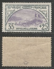 FRANCE 1917/18 - "ORPHELINS" 35c+25c n°152 NEUF** MNH Signé ROUMET  Cote 580,00€