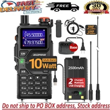 BAOFENG K5PLUS Radio Ham Radio 10W Rechargeable WalkieTalkies LongRange UV32 5RM